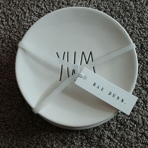 Rae Dunn snack plates set